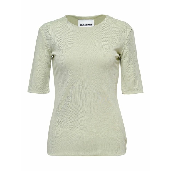 ジル・サンダー レディース プルオーバー トップス Short-sleeve crew-neck t-shirt Green