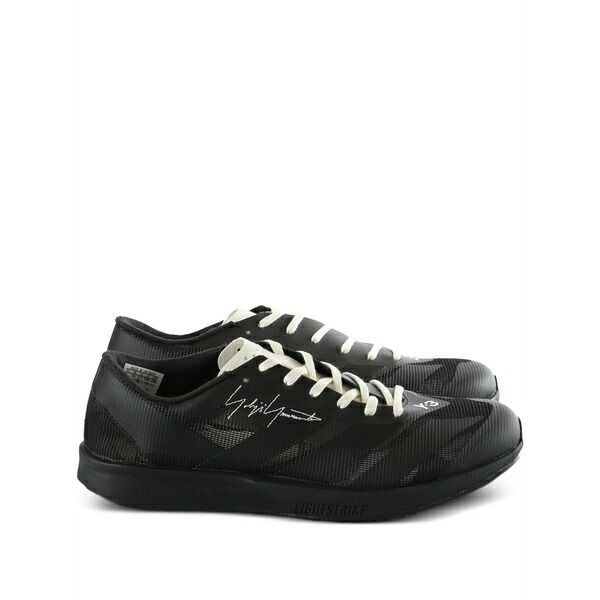 ワイスロバート・エドワード・リー メンズ スニーカー シューズ X yohji yamamoto adizero rc6 sneakers Black