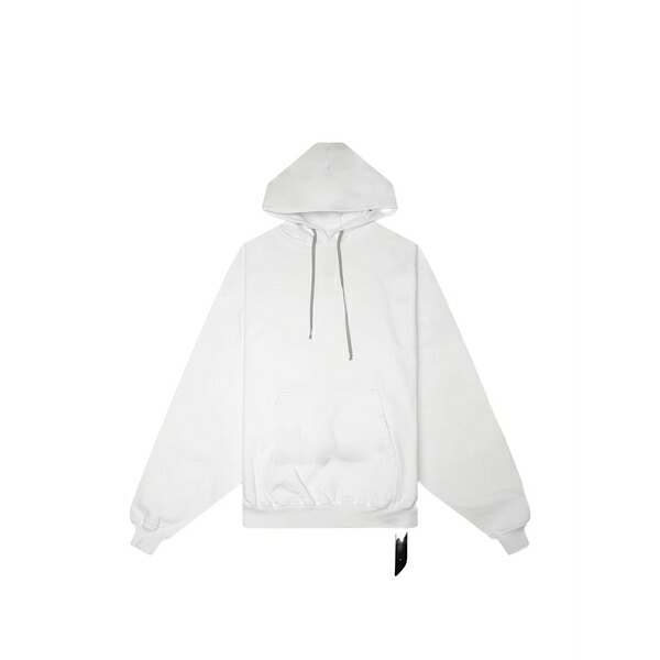 リックオウエンス メンズ パーカー・スウェットシャツ アウター Hun hoodie White