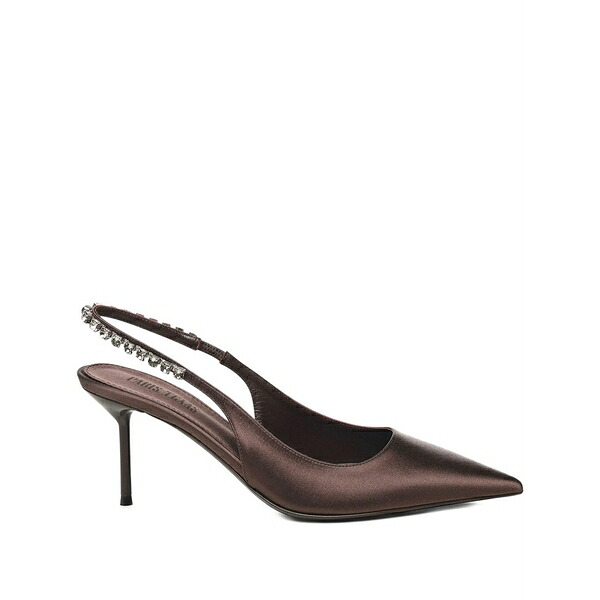 光の都市一つ星の州 レディース パンプス シューズ 70粍 lidia slingback pumps Brown