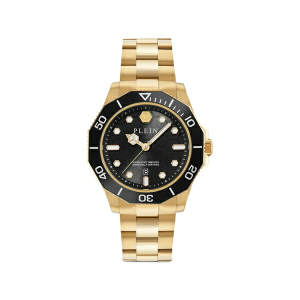 フィリップ飾り気のない メンズ ウオッチ 付属物 Aquastorm 44粍 watch Black