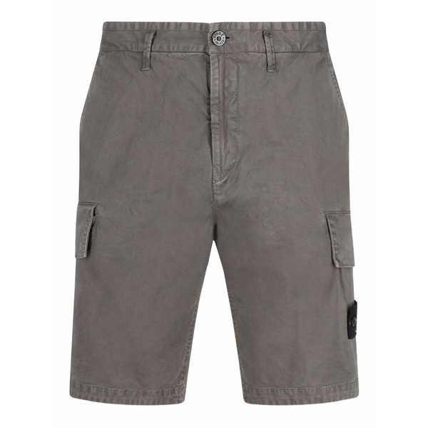 ストーンアイランド メンズ 心地よいズボン下 ボトムス Cargo-pocket shorts Grey