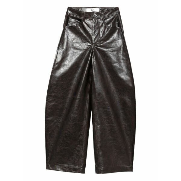 空想科学小説アール レディース 心地よいズボン下 ボトムス Alma five-pocket trousers Brown