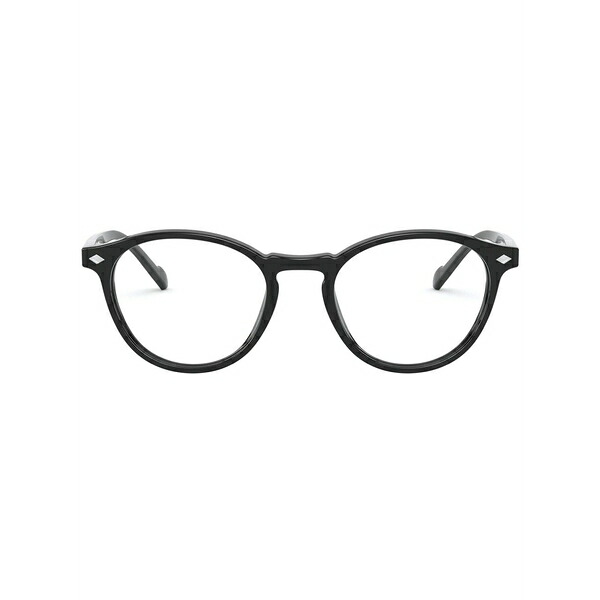 ヴォーグアイウェア メンズ サングラス・アイウェア 付属物 Rounded frame glasses Black