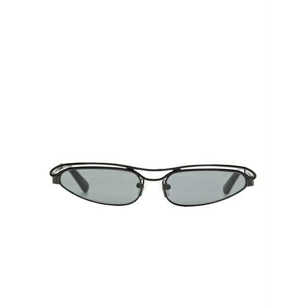 リンダ ファロー メンズ サングラス・アイウェア 付属物 Norma cat eye sunglasses Black