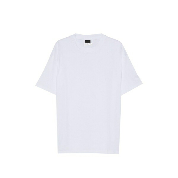 マイケル 電話を掛ける メンズ ティーシャツ トップス Logo-embossed t-shirt White