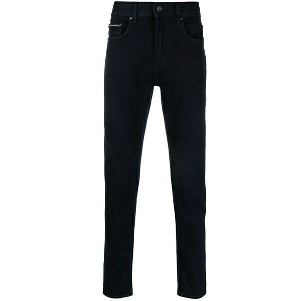 トミー ヒルフィガー メンズ ジーンズズボン下 ボトムス Mid-rise skinny jeans Blue