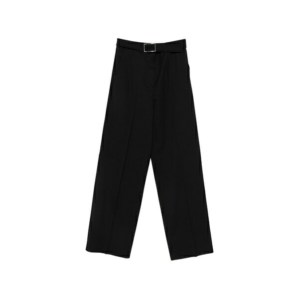 運動競技マックス レディース 心地よいズボン下 ボトムス Spxabituro belted trousers Black