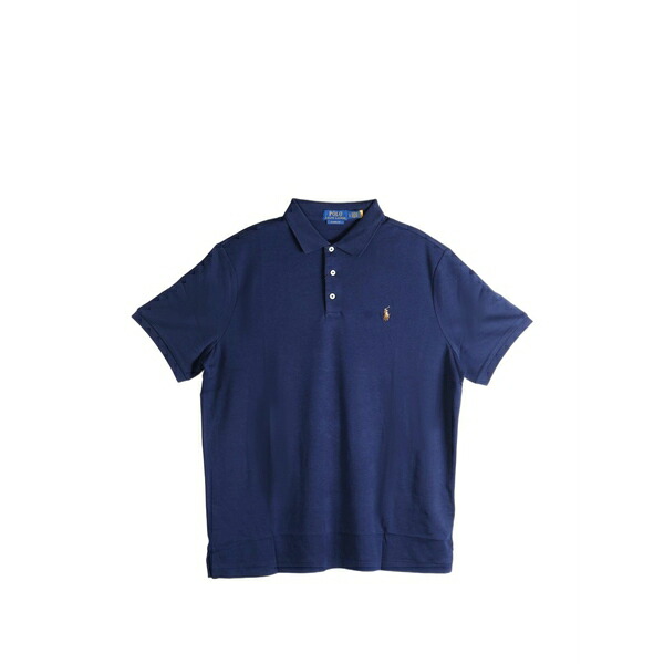 ラルフローレン メンズ スポーツシャツ トップス Embroidered-logo polo shirt Blue