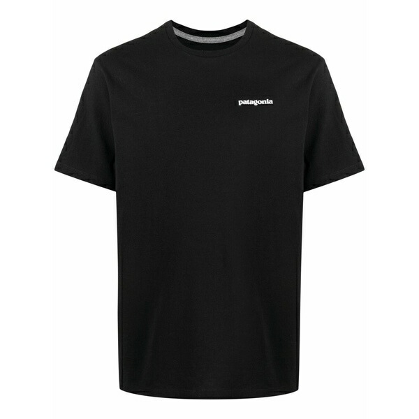 パタゴニア メンズ ティーシャツ トップス Black t-shirt Black