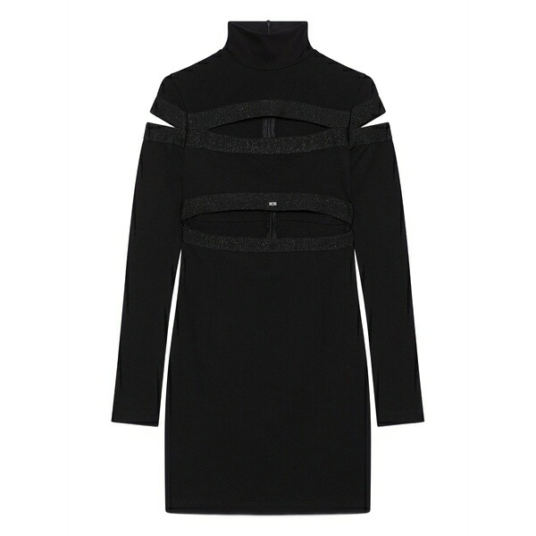 ジーシーディーエス レディース 衣裳 トップス Cut-out mini dress Black