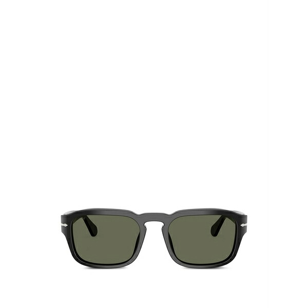 ペルソル メンズ サングラス・アイウェア 佩び物 Square-frame sunglasses Black