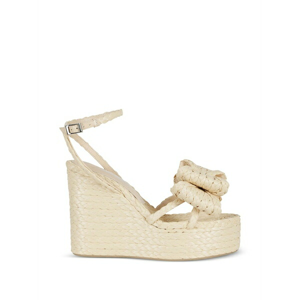 マッハ アンド マッハ レディース サンダル シューズ Le cadeau raffia espadrilles Neutrals