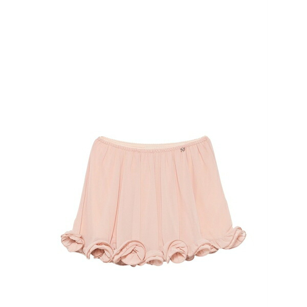 アニエバイ レディース スコート ボトムス Tessa ruffled-trim pleated skirt Pink