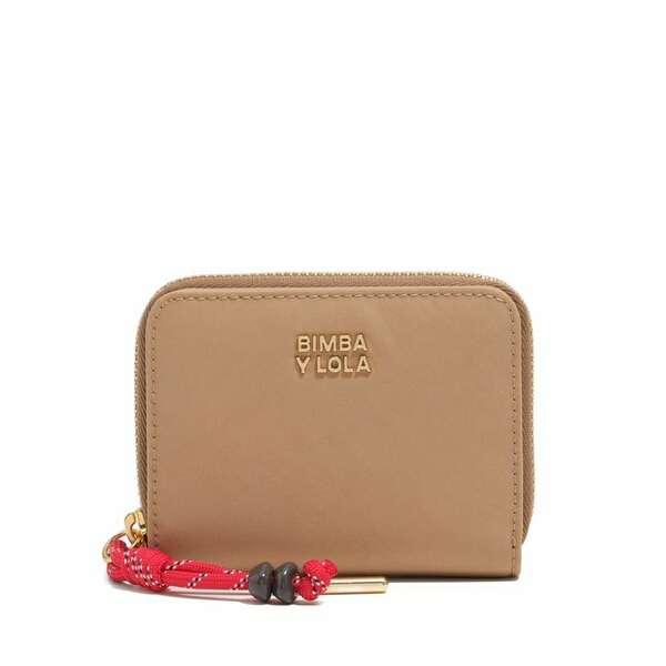 ビンバ イ ローラ レディース 紙入れ 付属品 Rope charm wallet Neutrals