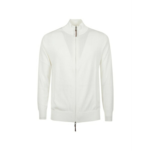 バランタイン メンズ パーカー・スウェットシャツ アウター Zip sweatshirt White