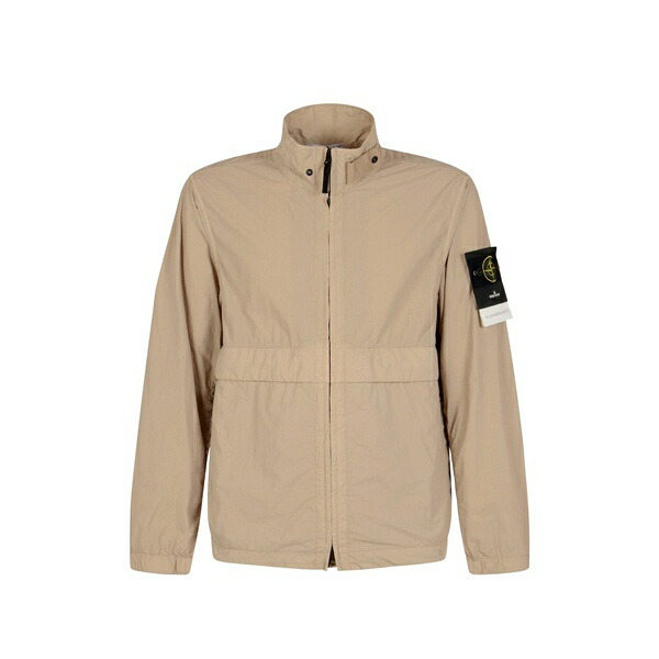 ストーンアイランド メンズ 上衣＆上衣 アウター Stand-collar jacket Neutrals
