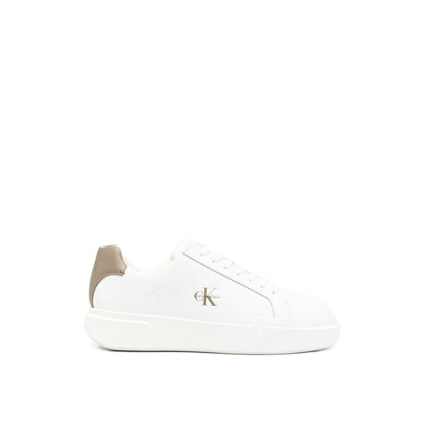 カルバンクライン メンズ スニーカー シューズ Chunky cupsole sneakers White