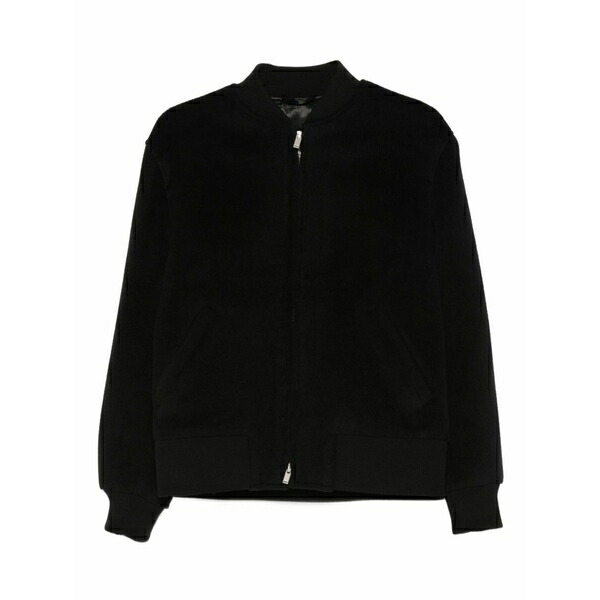 ラルディーニ メンズ 上衣＆上衣 アウター Zip-front bomber jacket Black