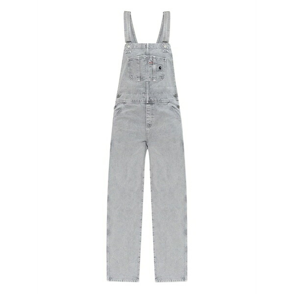 鉄道車両ハート型 レディース 衣裳 トップス Bib dungarees Grey