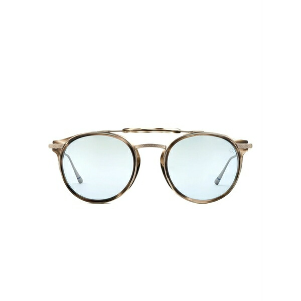 エトニアバルセロナ メンズ サングラス・アイウェア 添え物 Sea pointed round-frame sunglasses Brown