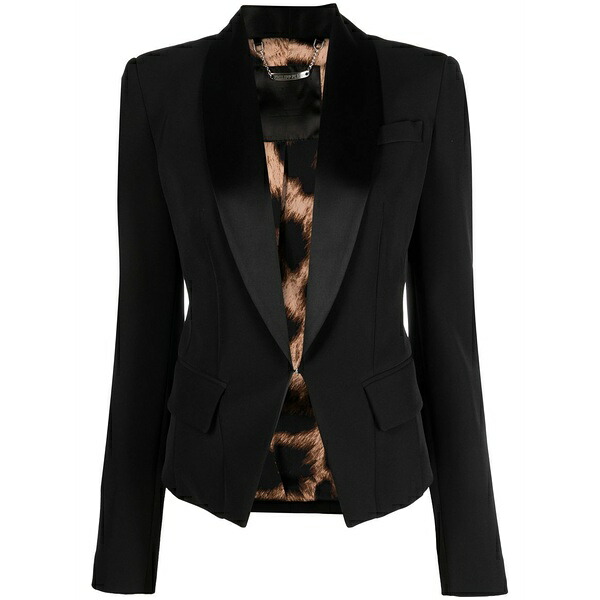 フィリップ飾り気のない レディース 上衣＆上衣 アウター Single-breasted tailored blazer Black