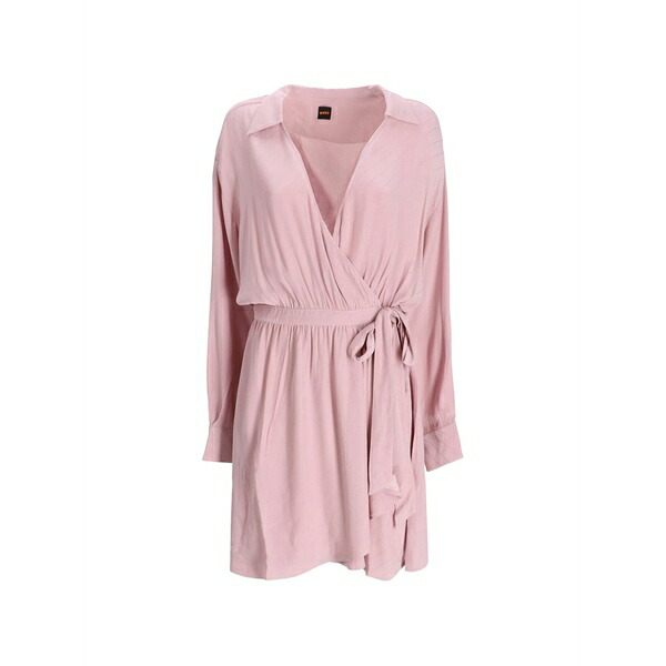 主任者 レディース 衣裳 トップス V-neck tie dress Pink