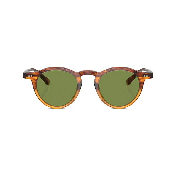 オリバーピープルズ メンズ サングラス・アイウェア 添え物 Op-13 round-frame sunglasses Brown