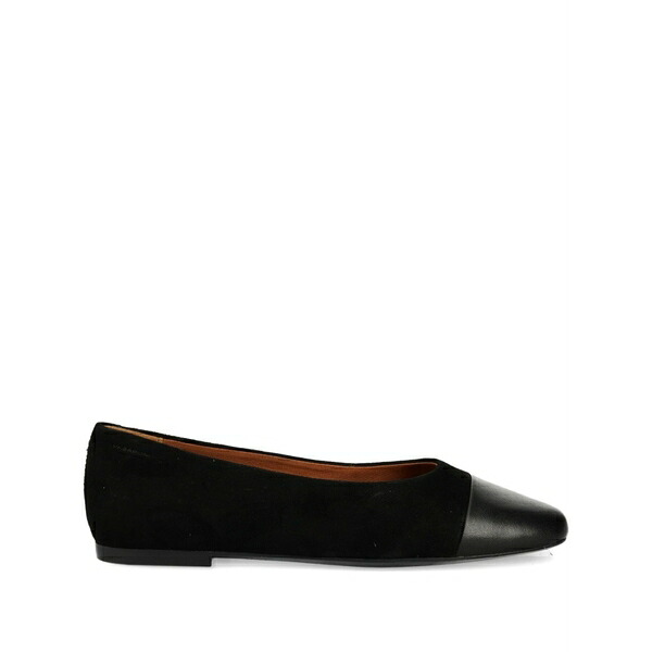 流れ者 レディース サンダル シューズ Jolin suede ballet flats Black