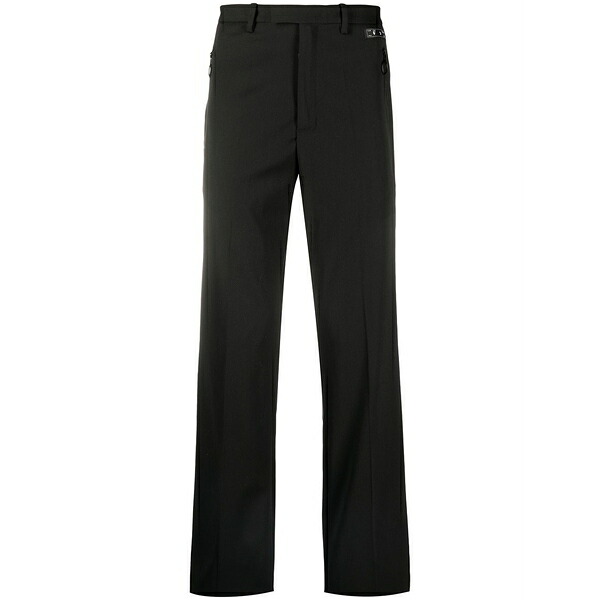 象牙色 メンズ 心地好いズボン下 ボトムス Side-stripe tuxedo trousers Black