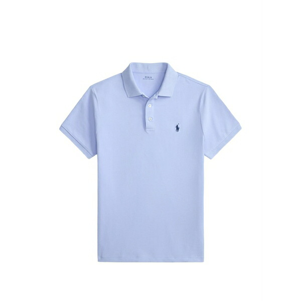 ラルフローレン メンズ スポーツシャツ トップス Stretch-mesh polo shirt Blue