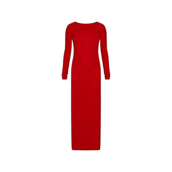 マレーラ レディース 衣裳 トップス Cut-out long-sleeve dress Red