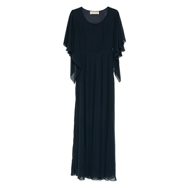 ブランカ ヴィータ レディース 衣裳 トップス Pleated maxi dress Blue