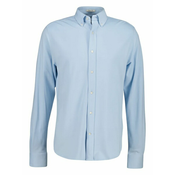 ガント メンズ プルオーバー トップス Pique stretch jersey shirt Blue