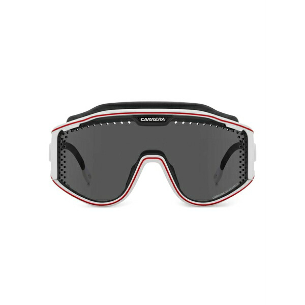 カレーナ メンズ サングラス・アイウェア 付属物 Perforated sunglasses White