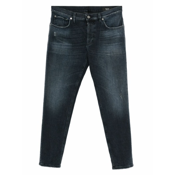 ドンダップ メンズ ジーンズズボン下 ボトムス Distressed-effect jeans Blue