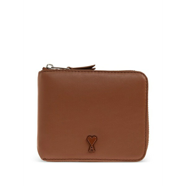 意中の女 メンズ 金入れ 付属物 Ami de coeur leather wallet Brown