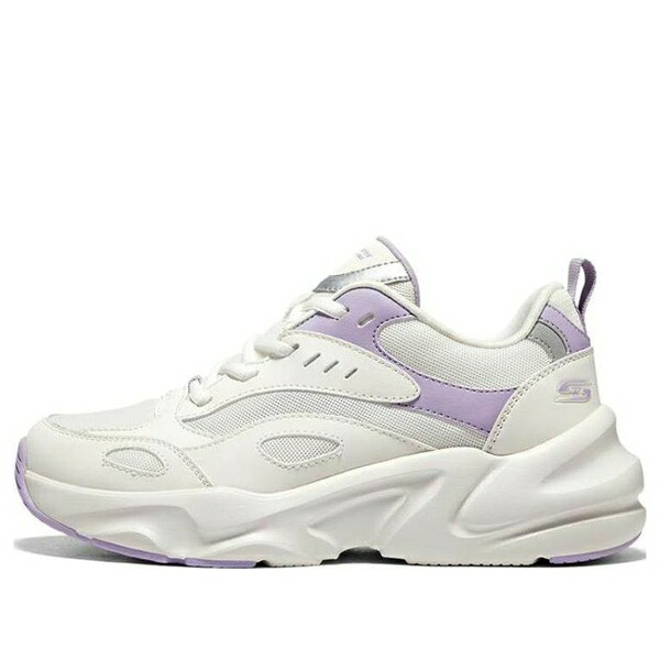 Skechers スケッチャーズ レディース スニーカー  【(WMNS) Skechers Bobs Bamina 2 White Purple 117363-WPUR】  サイズ US_8(25.0cm)