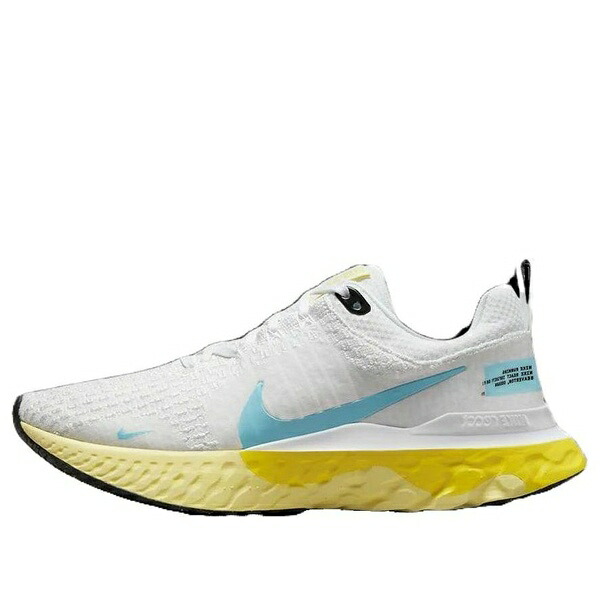 Nike ナイキ レディース スニーカー  【(WMNS) Nike React Infinity Run Flyknit 3 \u0027White Baltic Blue\u0027 DZ3016-102】  大きさ US_8.5(25.5珊)