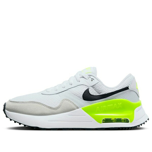 Nike ナイキ レディース スニーカー  【(WMNS) Nike Air Max SYSTM \u0027White Black Volt\u0027 DM9538-104】  大きさ US_6.5(23.5糎)