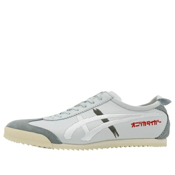 Onitsuka Tiger オニツカタイガー レディース スニーカー  【(WMNS)Onitsuka Tiger Mexico 66 Deluxe Piedmont Grey White Red 1181A119-020】  サイズ US_W_15