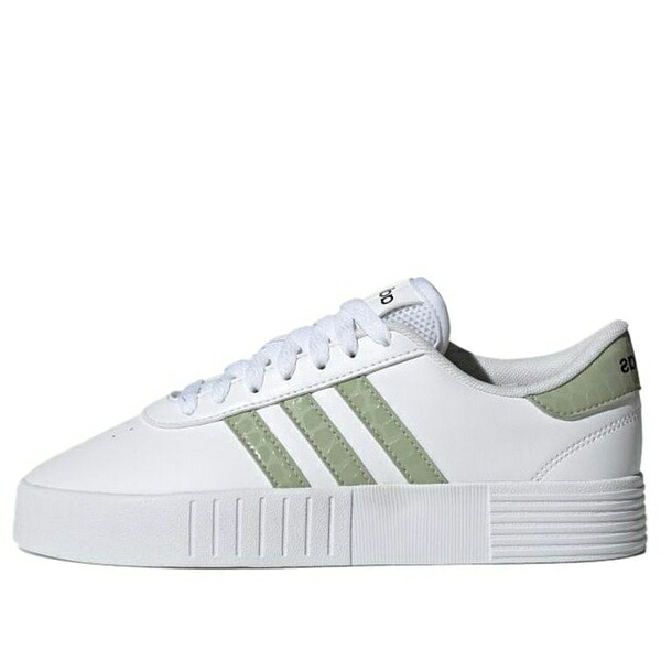 adidas アディダス レディース スニーカー  【(WMNS) adidas neo Court Bold Shoes \u0027Grey/Pink\u0027 FY9995】  大いさ US_6(23.0珊) レディース靴-スニーカー