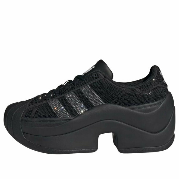 adidas アディダス レディース スニーカー  【(WMNS) adidas Superstar Bold \u0027Black\u0027 IH1663】  大きさ US_7(24.0糎)