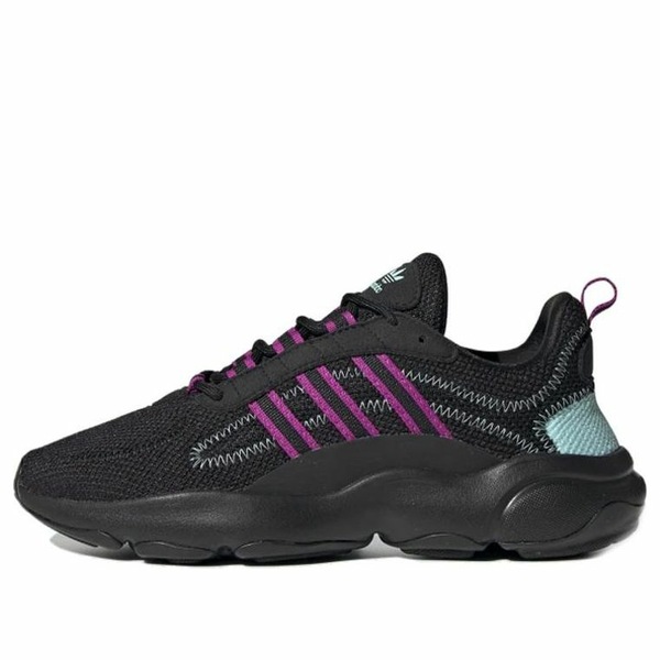 adidas アディダス レディース スニーカー 【(WMNS) adidas Haiwee 'Black Vivid Pink' EF4457】 サイズ US_5.5(22.5cm)｜asty