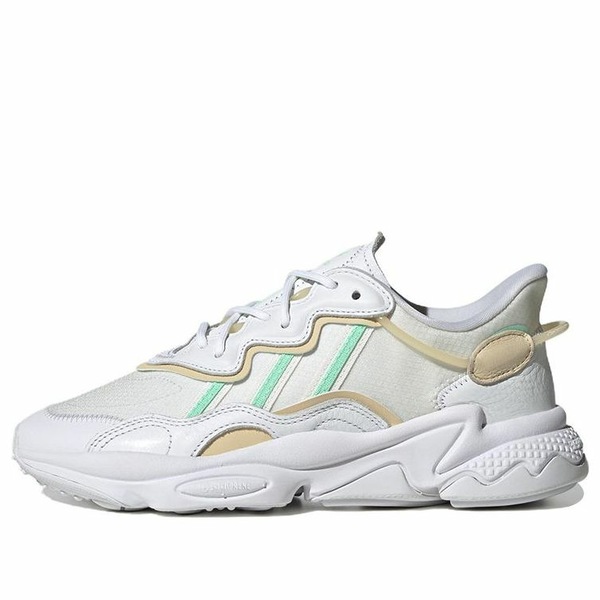 adidas アディダス レディース スニーカー  【(WMNS) adidas originals Ozweego White Pastel Green GW4650】  サイズ US_9.5(26.5cm)