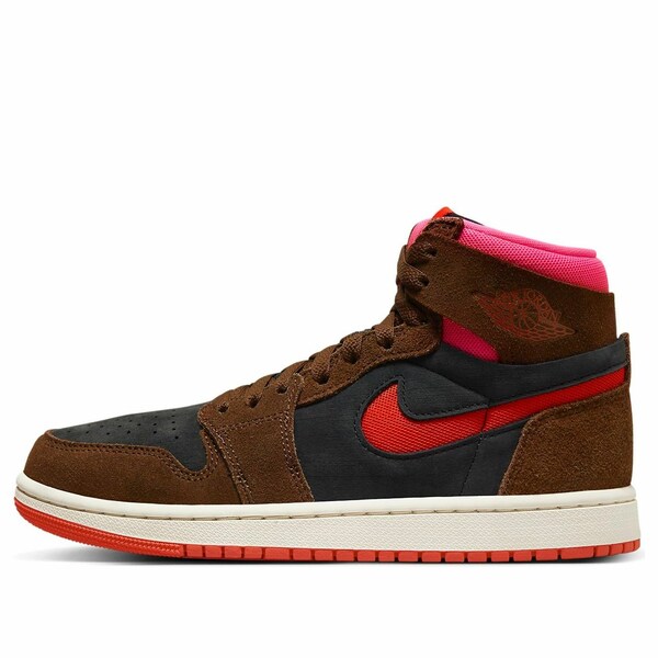 Jordan ジョーダン レディース スニーカー  【(WMNS) Air Jordan 1 High Zoom Comfort 2 \u0027Cacao Wow Picante Red\u0027 DV1305-206】  大きさ US_W_11