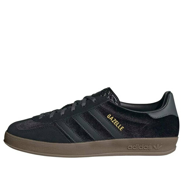 adidas アディダス レディース スニーカー  【(WMNS) adidas Gazelle Indoor \u0027Black Velvet\u0027 JI2712】  大きさ US_8.5(25.5糎)