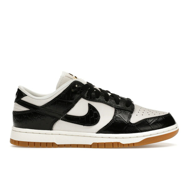 Nike ナイキ レディース スニーカー  【Nike Dunk Low LX Black Croc (Women\u0027s)】  大きさ US_7.5(24.5珊) Phantom/Black-Sail-Gum Light Brown