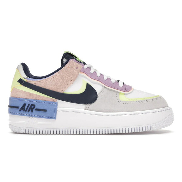 Nike ナイキ レディース スニーカー 【Nike Air Force 1 Low Shadow Photon Dust Crimson Tint (Women's)】 サイズ US_6(23.0cm) Photon Dust/Barely Volt-Crimson Tint-Royal Pulse|asty