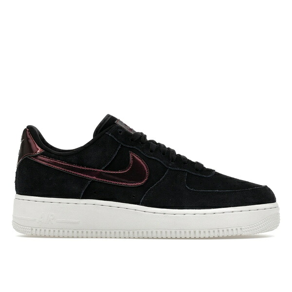 Nike ナイキ レディース スニーカー  【Nike Air Force 1 Low \u002707 Eggplant Swoosh (Women\u0027s)】  大いさ US_5.5(22.5糎) Black/Dark Raisin/White